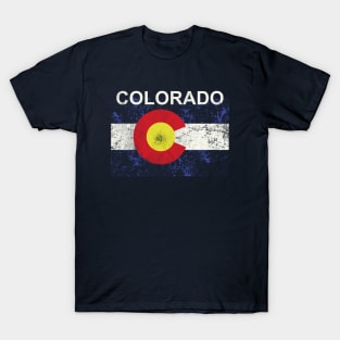 colorado flag vintage T-Shirt